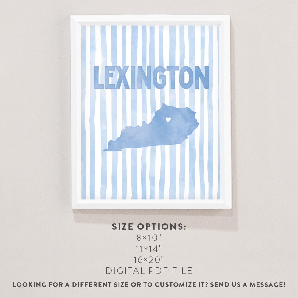 Lexington, Kentucky Poster