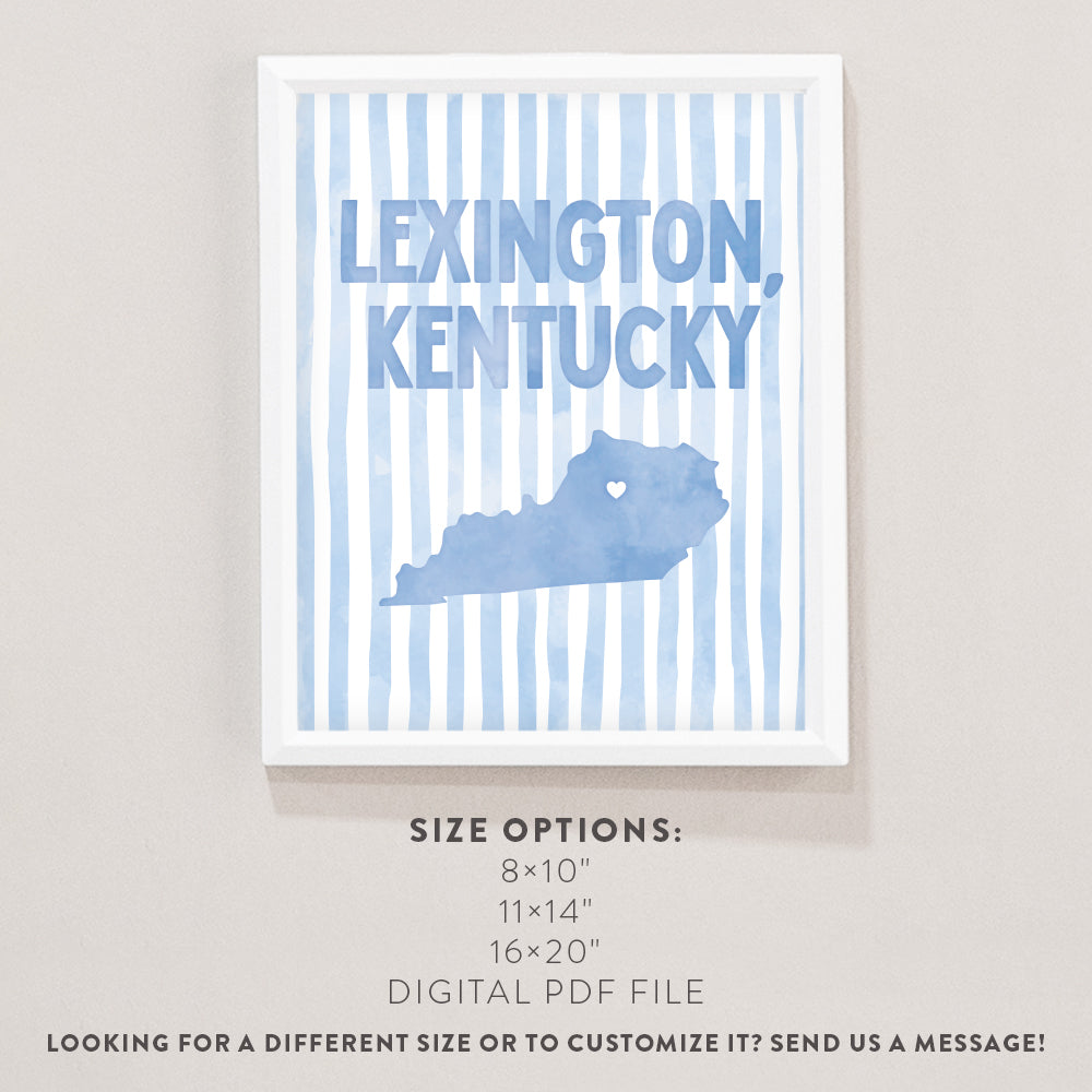 Lexington, Kentucky Poster