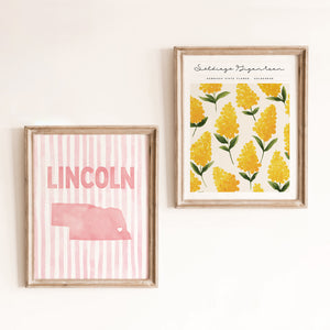 Lincoln, Nebraska Poster