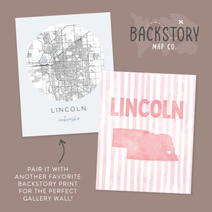 Lincoln, Nebraska Poster