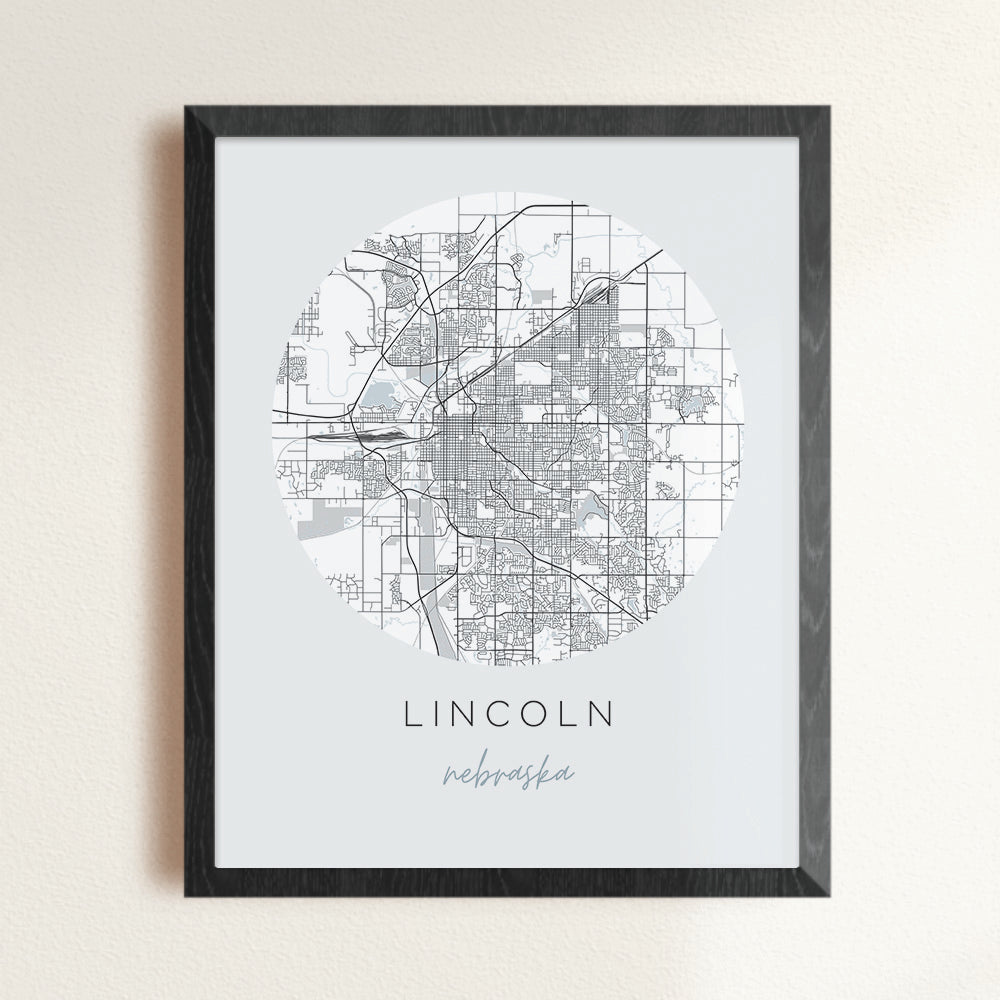 lincoln map