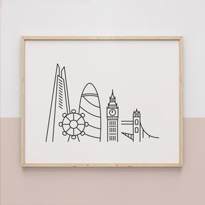 london travel poster