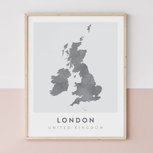 london map poster
