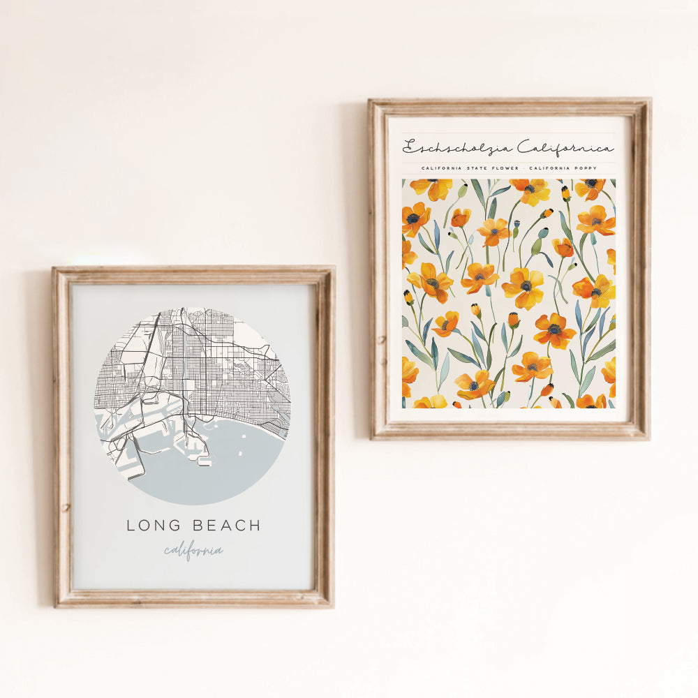 long beach california posters