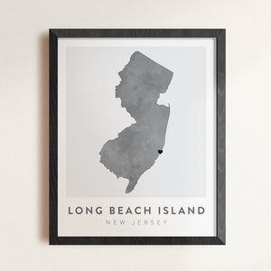 long beach island wall art