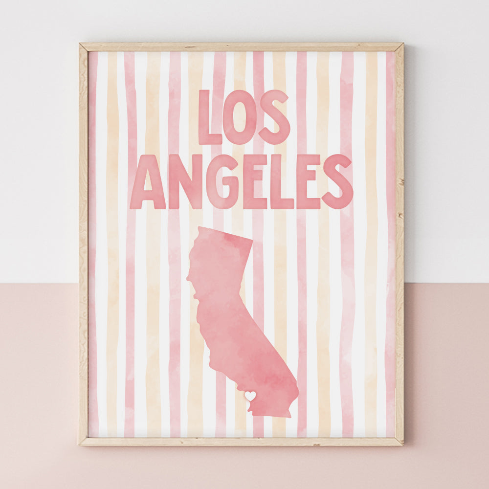 Los Angeles, California Poster
