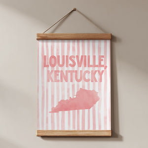 Louisville Kentucky Poster · Louisville Kentucky Wall Art