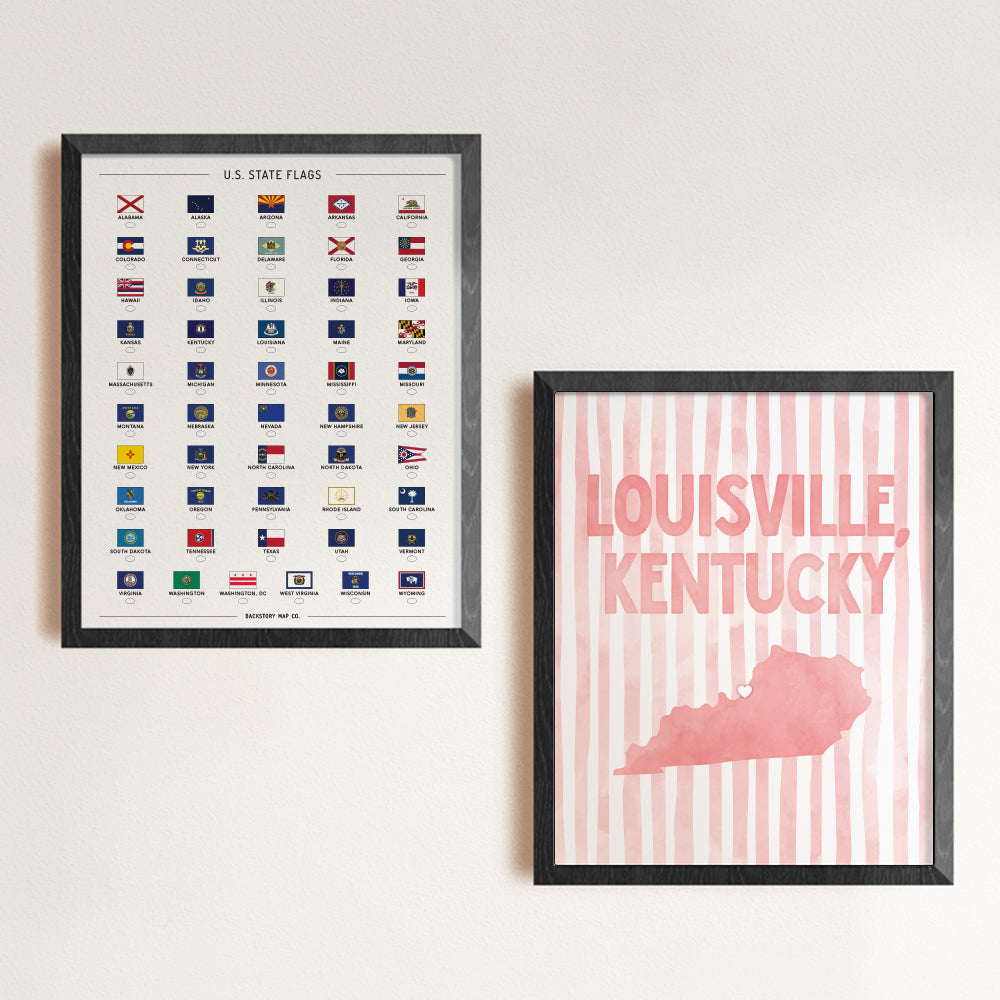 Louisville Kentucky Poster · Louisville Kentucky Wall Art