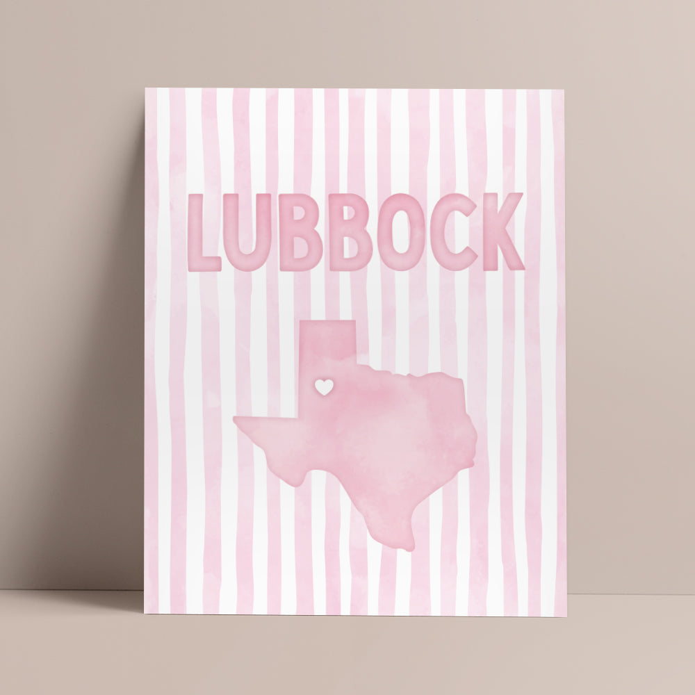 Lubbock Texas Poster
