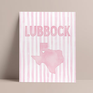 Lubbock Texas Poster