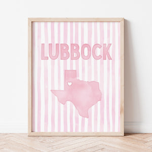Lubbock Texas Poster