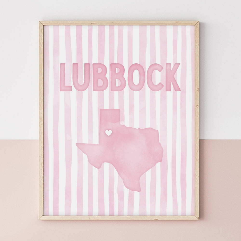 Lubbock Texas Poster