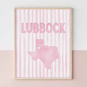 Lubbock Texas Poster