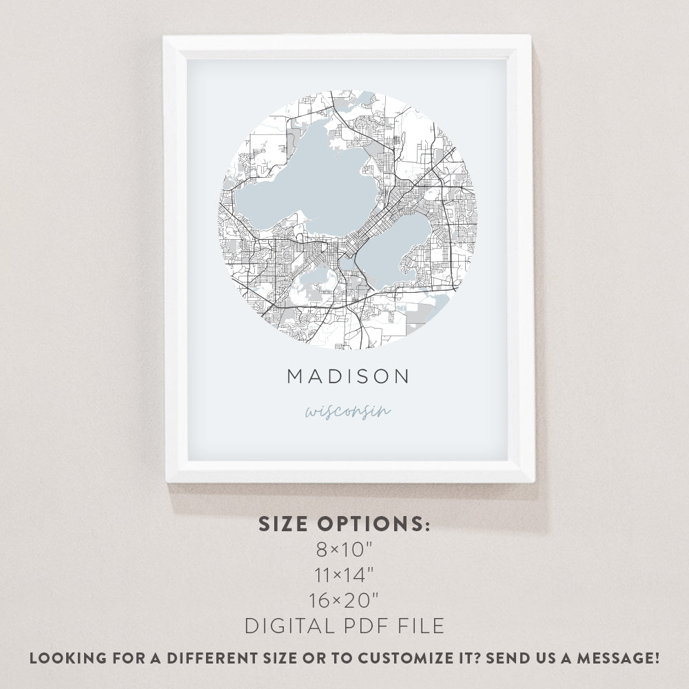 madison wisconsin poster