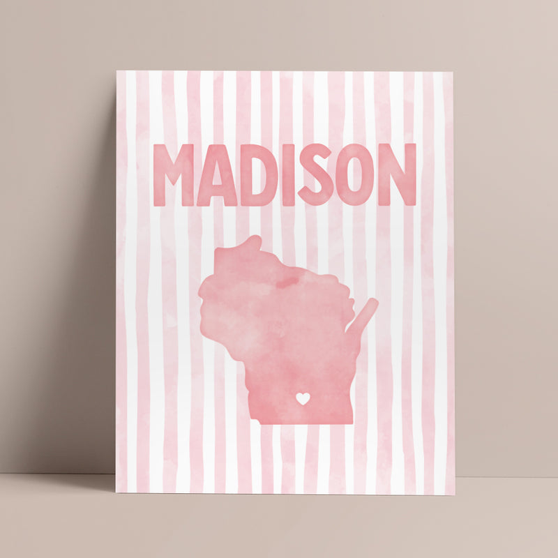 Madison, Wisconsin Poster