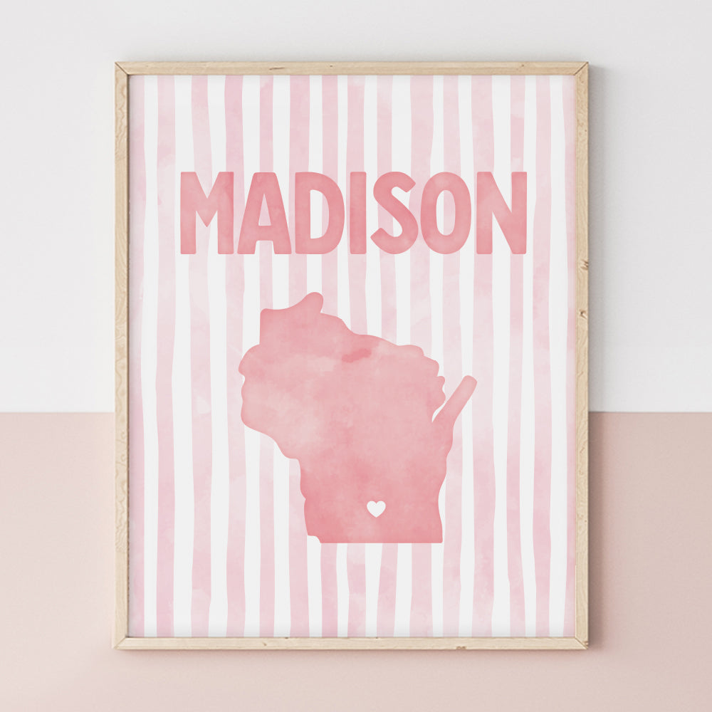 Madison, Wisconsin Poster