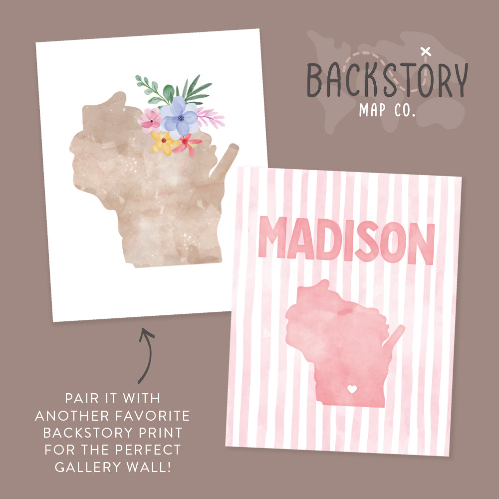 Madison, Wisconsin Poster