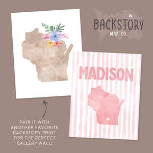 Madison, Wisconsin Poster