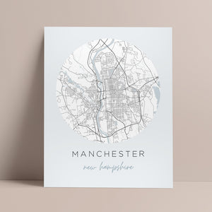 manchester map
