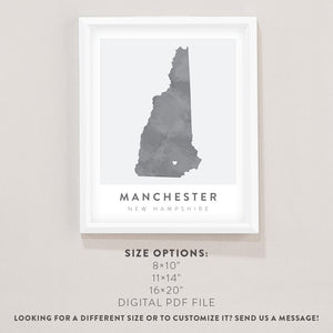 new hampshire wall art