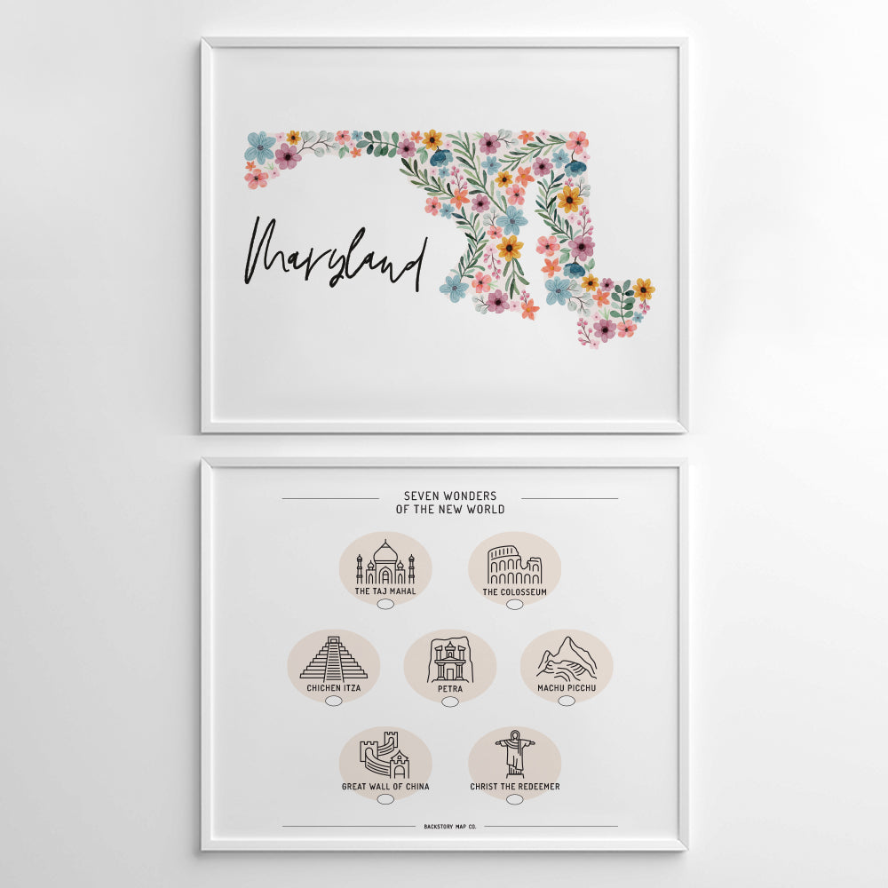 maryland wall art