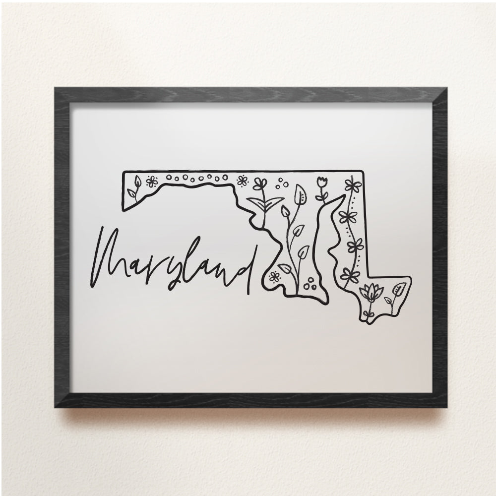 maryland wall art