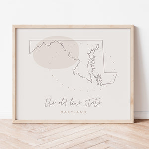 maryland state nickname