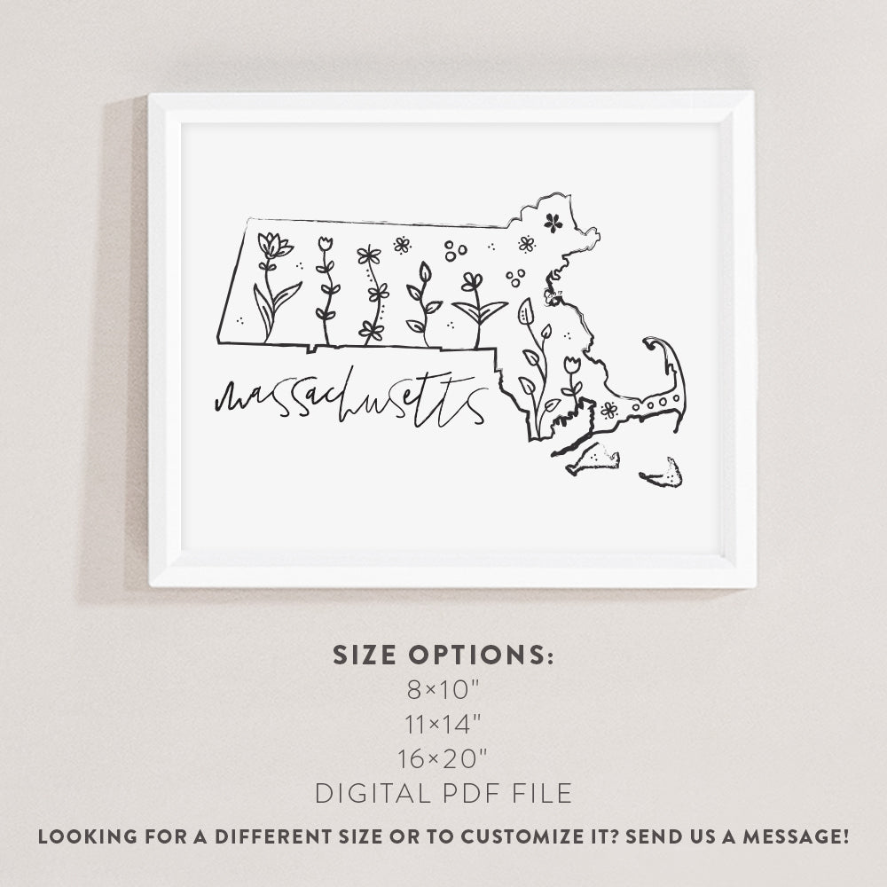 massachusetts poster