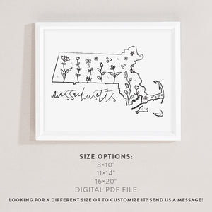 massachusetts poster