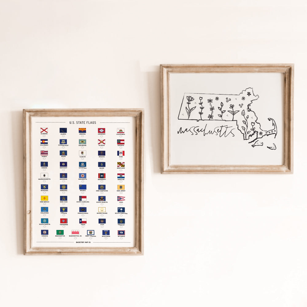 massachusetts wall art