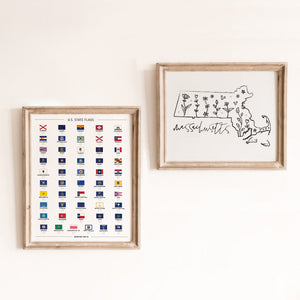 massachusetts wall art