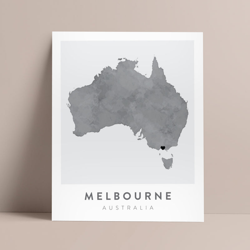 map of melbourne australia
