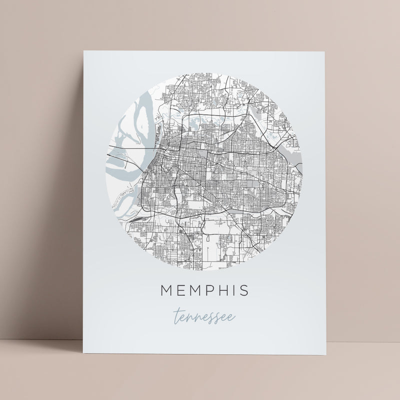 memphis map