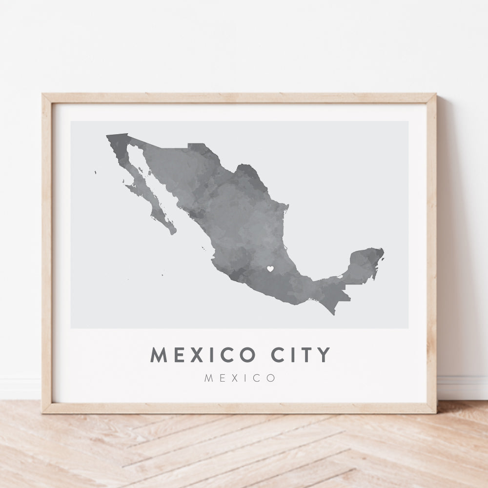 mexico city map