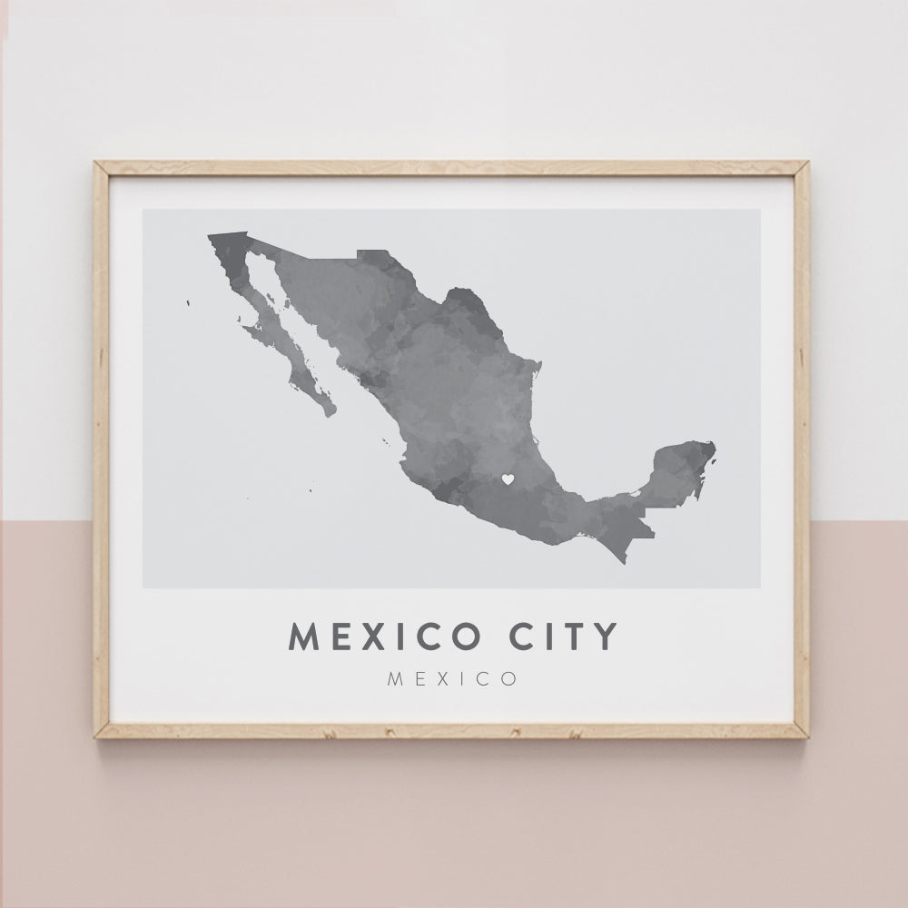 map of mexico city