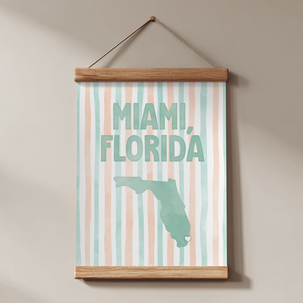 Miami Florida Poster