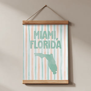 Miami Florida Poster