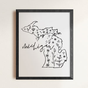 michigan wall art