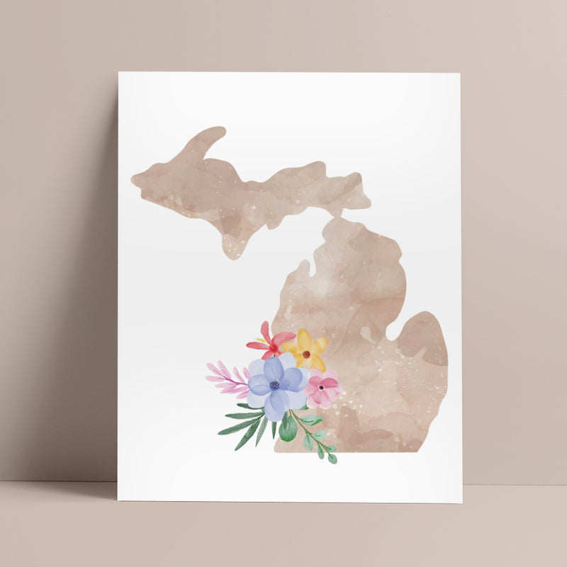 michigan wall art