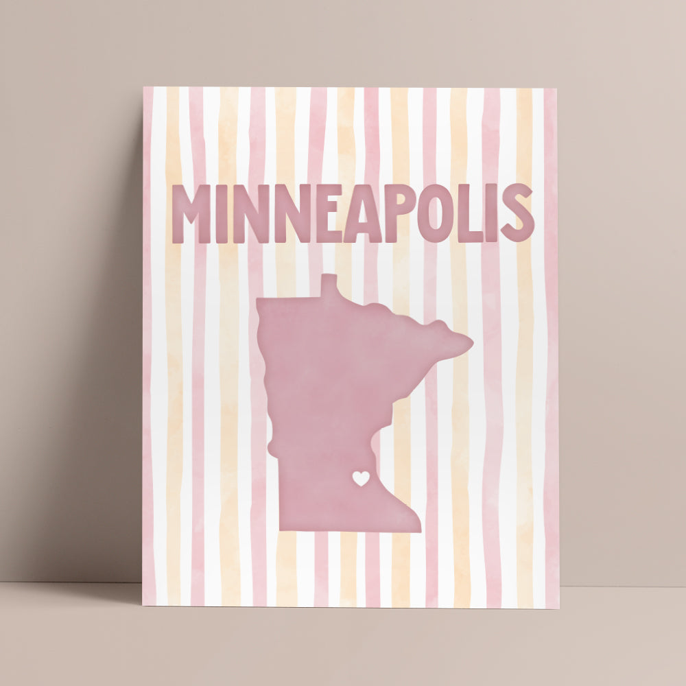 Minneapolis, Minnesota Poster