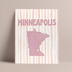 Minneapolis, Minnesota Poster