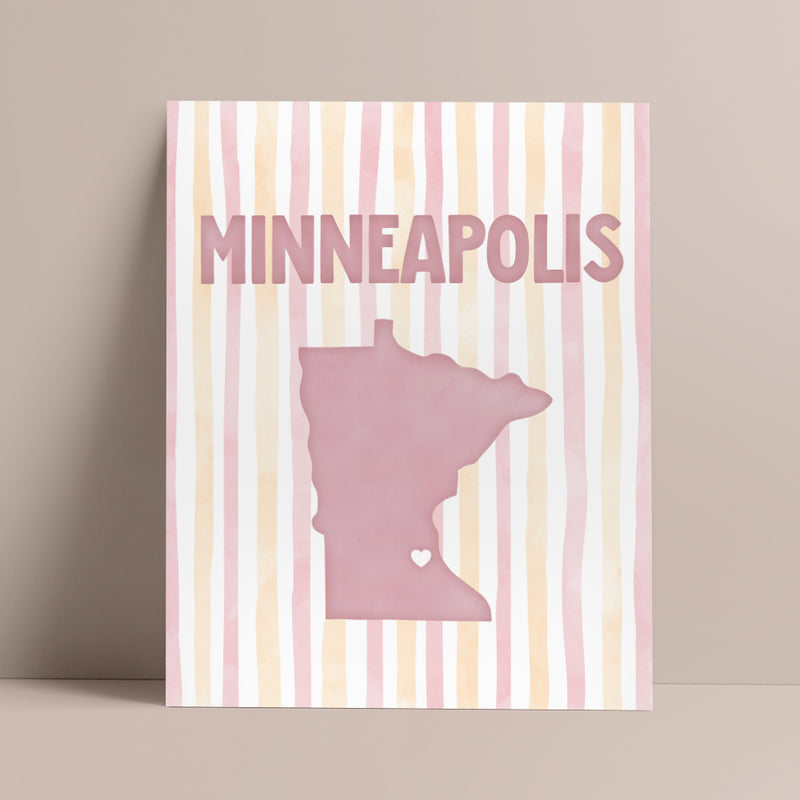 Minneapolis, Minnesota Poster