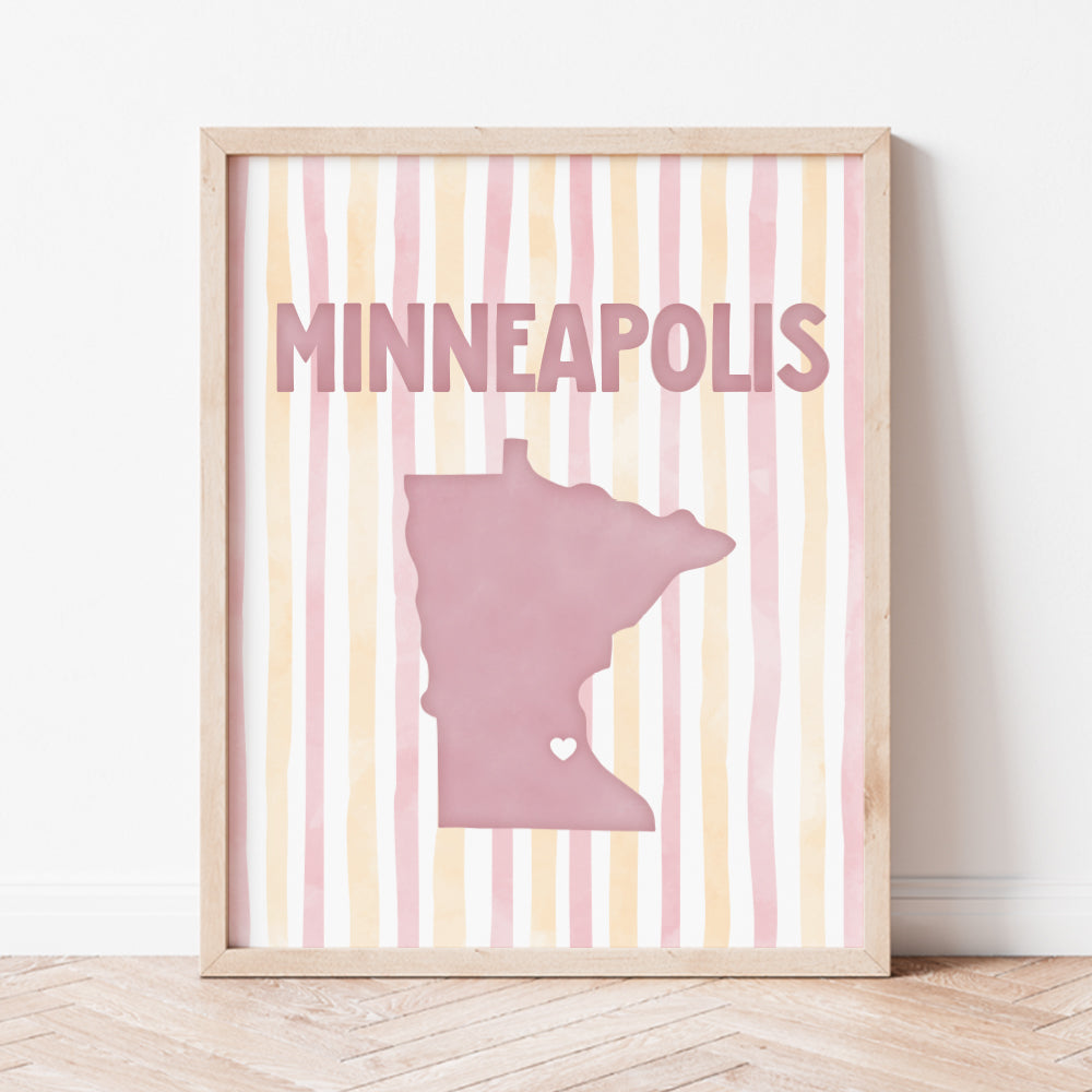 Minneapolis, Minnesota Poster