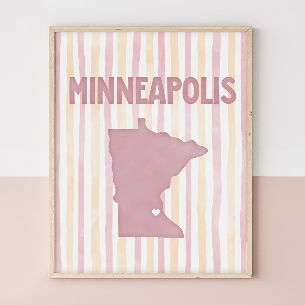 Minneapolis, Minnesota Poster