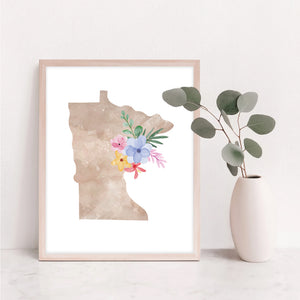 floral wall art minnesota