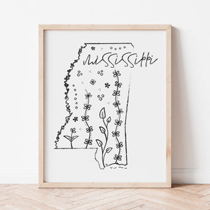 mississippi wall art