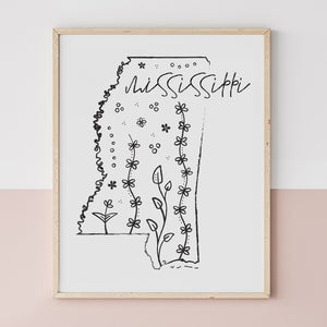 mississippi wall art
