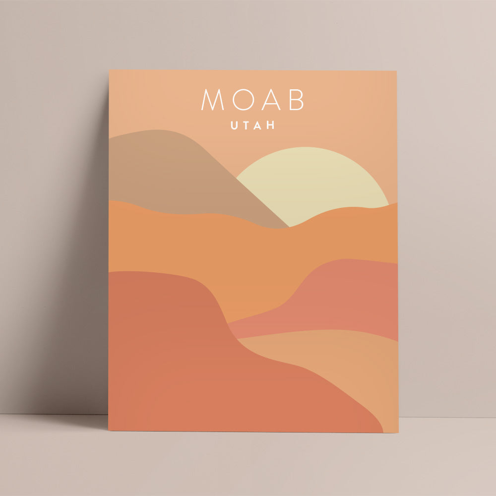 moab utah poster