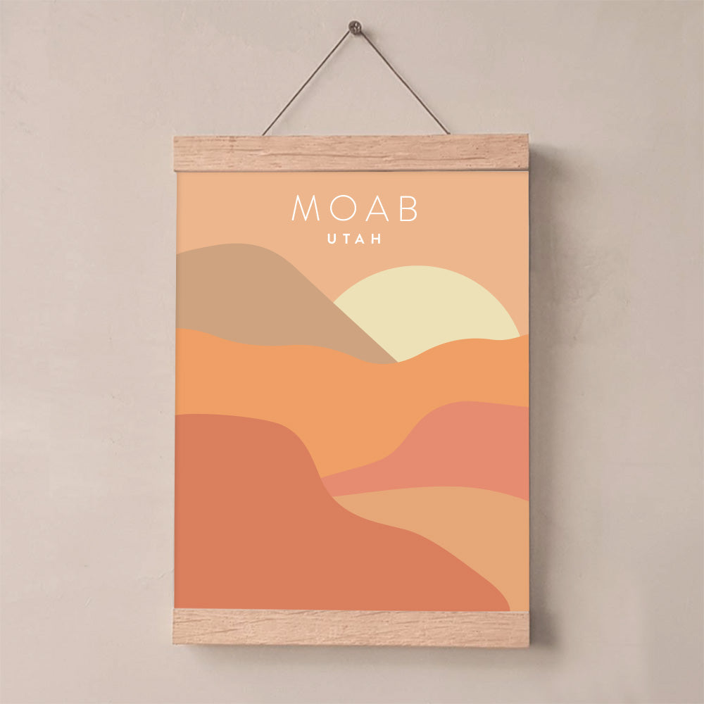 moab utah poster