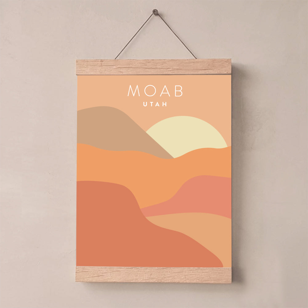 moab utah art print